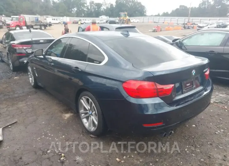 BMW 428 GRAN COUPE 2015 vin WBA4A9C54FGL86302 from auto auction Iaai