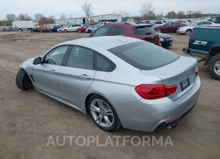 BMW 430I GRAN COUPE 2019 vin WBA4J1C58KBM17530 from auto auction Iaai