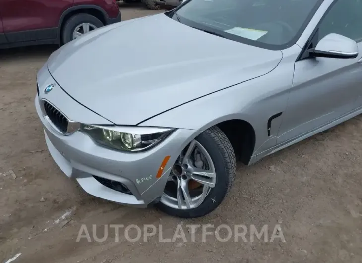 BMW 430I GRAN COUPE 2019 vin WBA4J1C58KBM17530 from auto auction Iaai