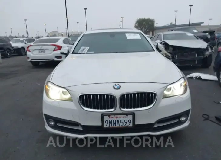 BMW 528I 2016 vin WBA5A5C52GG353653 from auto auction Iaai