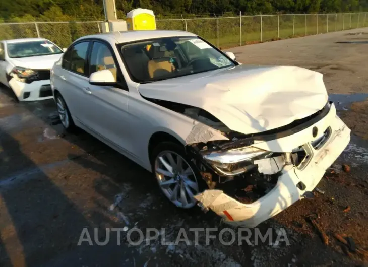 BMW 320I 2018 vin WBA8A9C59JAD27861 from auto auction Iaai