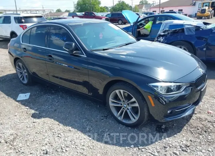 BMW 330I 2018 vin WBA8D9G53JNU71638 from auto auction Iaai