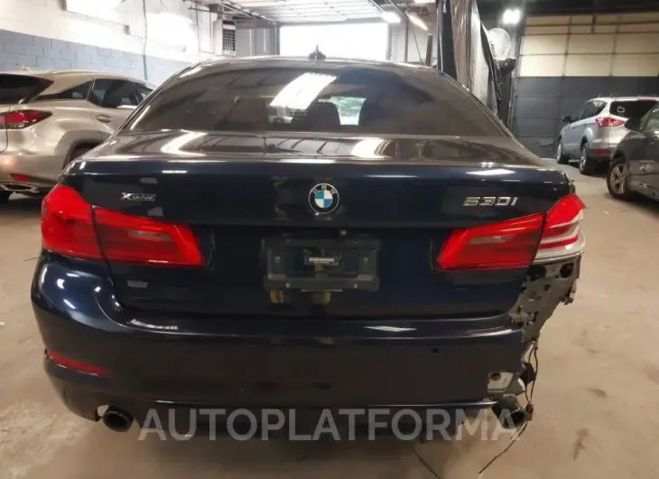 BMW 530I 2017 vin WBAJA7C35HWA70215 from auto auction Iaai