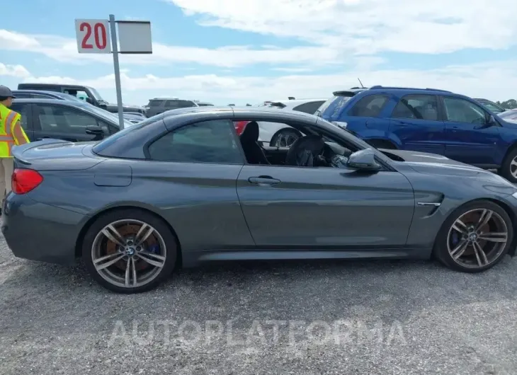 BMW M4 2016 vin WBS3U9C5XGP969201 from auto auction Iaai