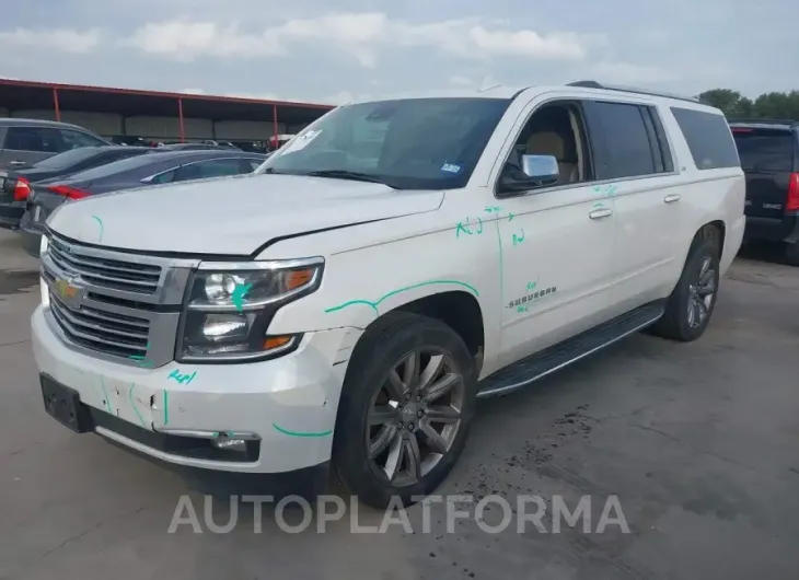 CHEVROLET SUBURBAN 2016 vin 1GNSCJKC8GR203552 from auto auction Iaai