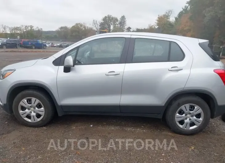 CHEVROLET TRAX 2017 vin 3GNCJKSB6HL268979 from auto auction Iaai