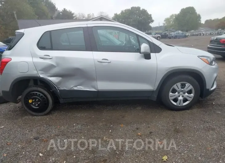 CHEVROLET TRAX 2017 vin 3GNCJKSB6HL268979 from auto auction Iaai