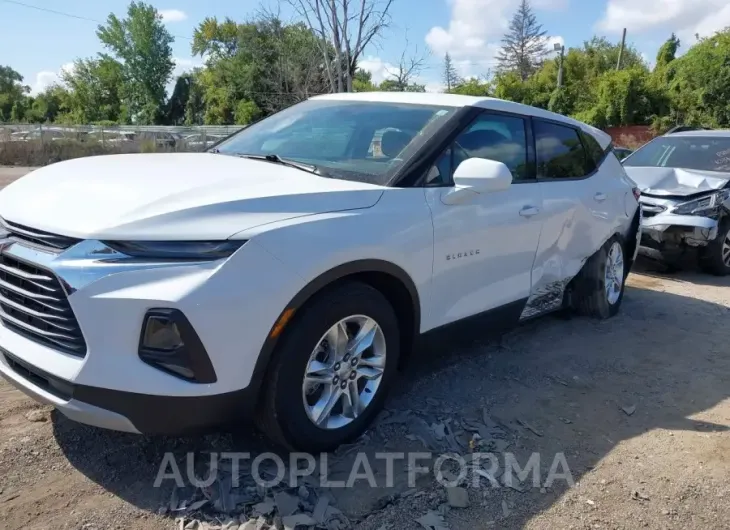 CHEVROLET BLAZER 2021 vin 3GNKBCR46MS582461 from auto auction Iaai