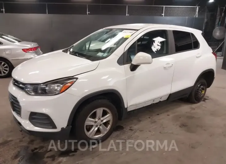 CHEVROLET TRAX 2017 vin KL7CJNSB4HB252207 from auto auction Iaai