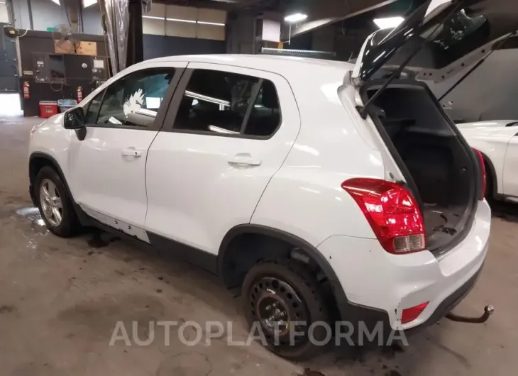 CHEVROLET TRAX 2017 vin KL7CJNSB4HB252207 from auto auction Iaai