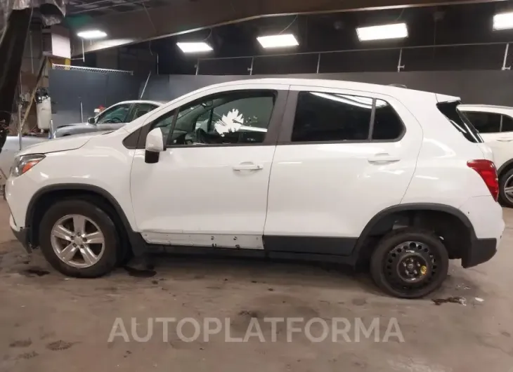 CHEVROLET TRAX 2017 vin KL7CJNSB4HB252207 from auto auction Iaai