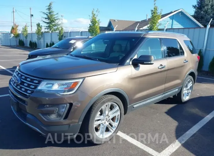 FORD EXPLORER 2016 vin 1FM5K7F85GGB39463 from auto auction Iaai