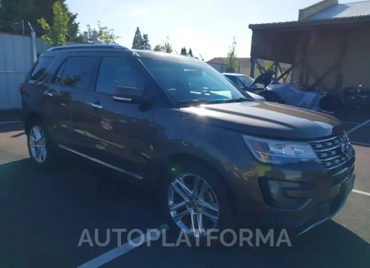 FORD EXPLORER 2016 vin 1FM5K7F85GGB39463 from auto auction Iaai