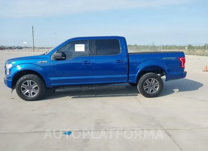 FORD F-150 2017 vin 1FTEW1EP8HFA65803 from auto auction Iaai