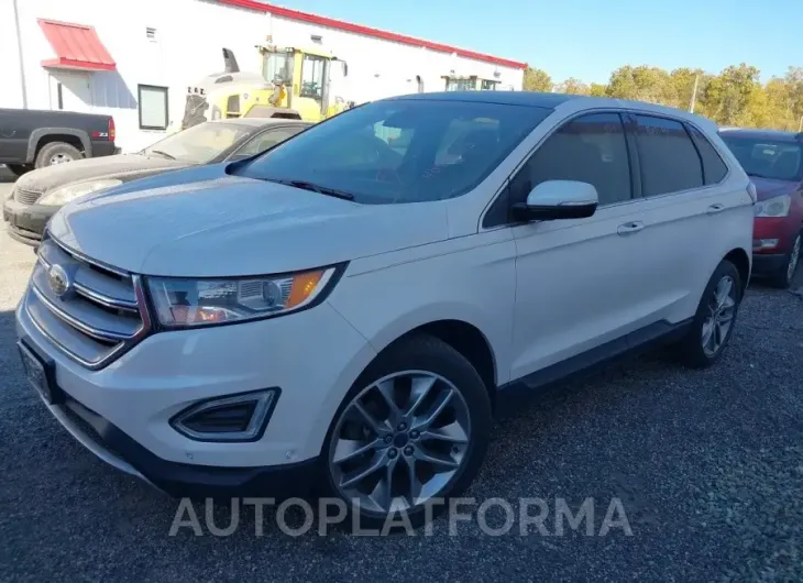 FORD EDGE 2015 vin 2FMPK4K80FBB63477 from auto auction Iaai