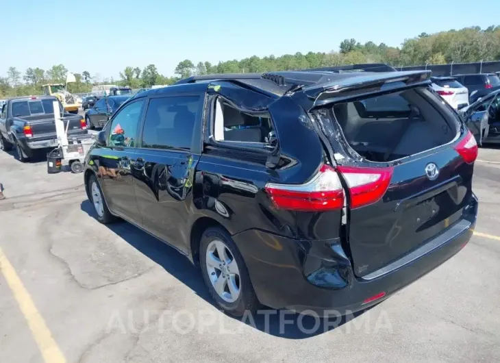 TOYOTA SIENNA 2017 vin 5TDKZ3DC0HS786783 from auto auction Iaai