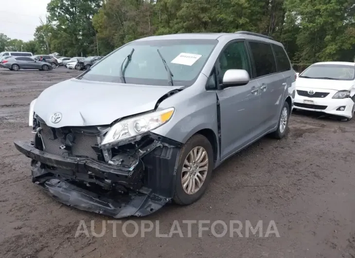 TOYOTA SIENNA 2015 vin 5TDYK3DC1FS687143 from auto auction Iaai