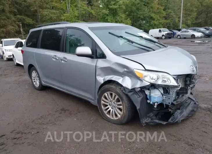 TOYOTA SIENNA 2015 vin 5TDYK3DC1FS687143 from auto auction Iaai