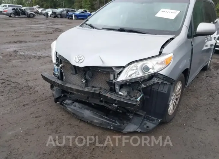 TOYOTA SIENNA 2015 vin 5TDYK3DC1FS687143 from auto auction Iaai