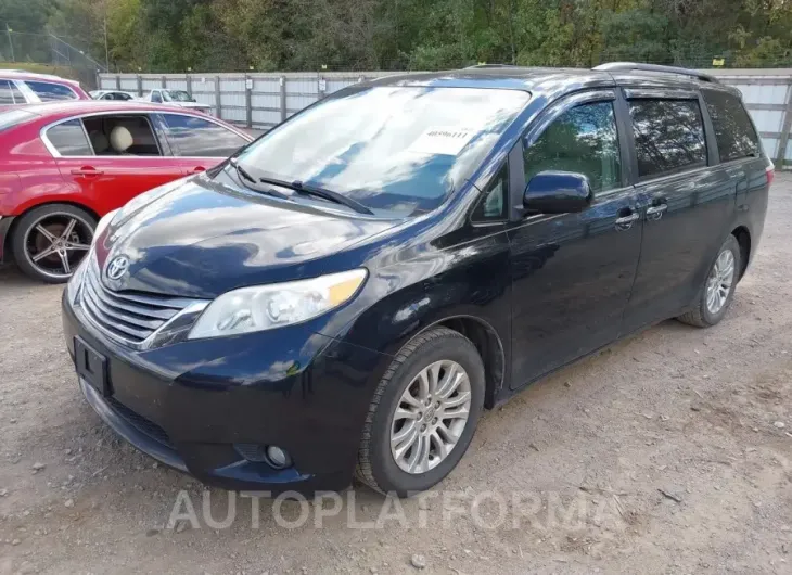 TOYOTA SIENNA 2015 vin 5TDYK3DC8FS604002 from auto auction Iaai