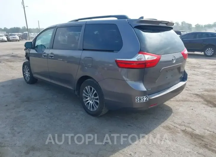 TOYOTA SIENNA 2018 vin 5TDYZ3DC6JS917618 from auto auction Iaai