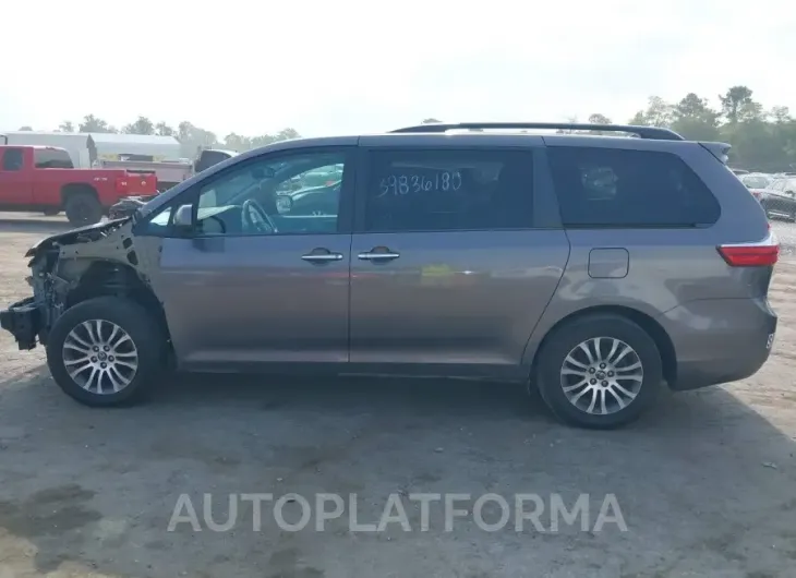 TOYOTA SIENNA 2018 vin 5TDYZ3DC6JS917618 from auto auction Iaai