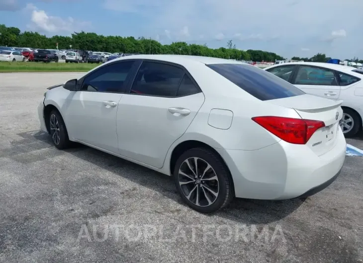 TOYOTA COROLLA 2019 vin 5YFBURHEXKP880506 from auto auction Iaai