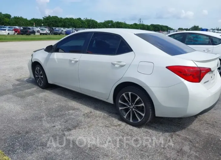 TOYOTA COROLLA 2019 vin 5YFBURHEXKP880506 from auto auction Iaai