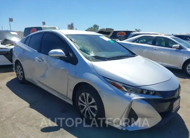 TOYOTA PRIUS PRIME 2021 vin JTDKAMFP7M3177196 from auto auction Iaai