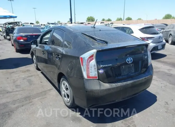 TOYOTA PRIUS 2015 vin JTDKN3DU2F0481080 from auto auction Iaai