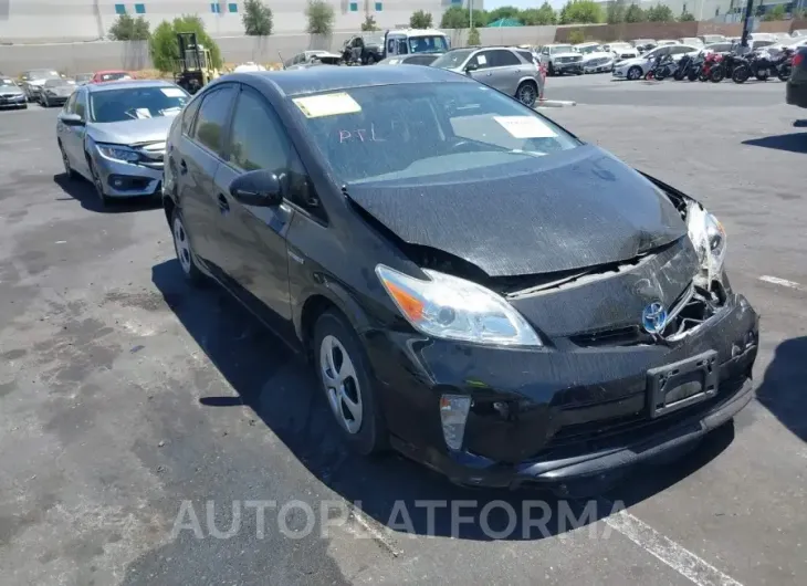 TOYOTA PRIUS 2015 vin JTDKN3DU2F0481080 from auto auction Iaai