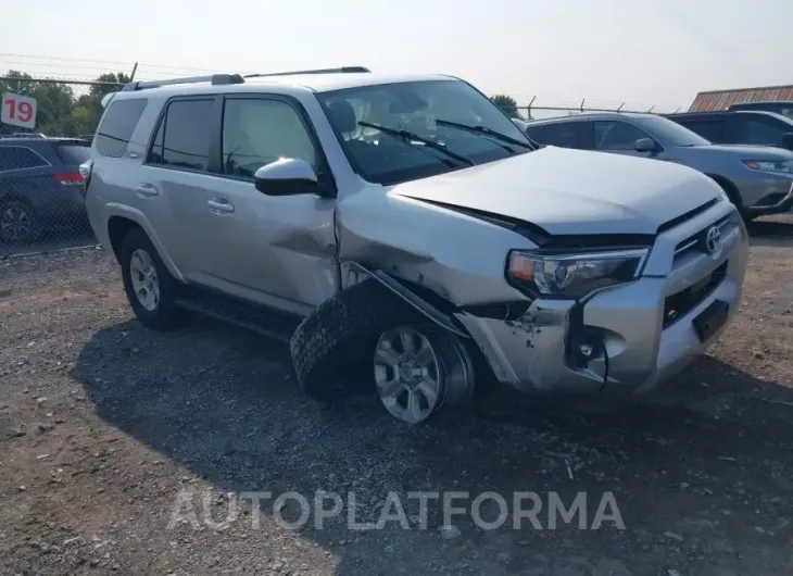 TOYOTA 4RUNNER 2021 vin JTEMU5JR7M5905646 from auto auction Iaai