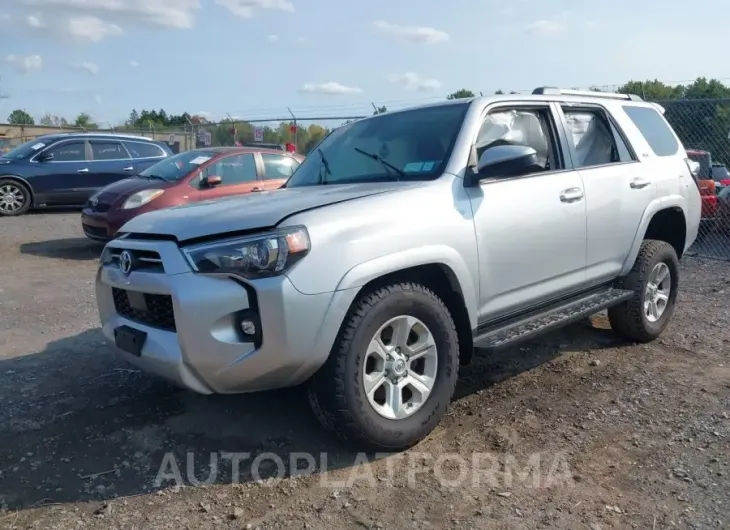 TOYOTA 4RUNNER 2021 vin JTEMU5JR7M5905646 from auto auction Iaai