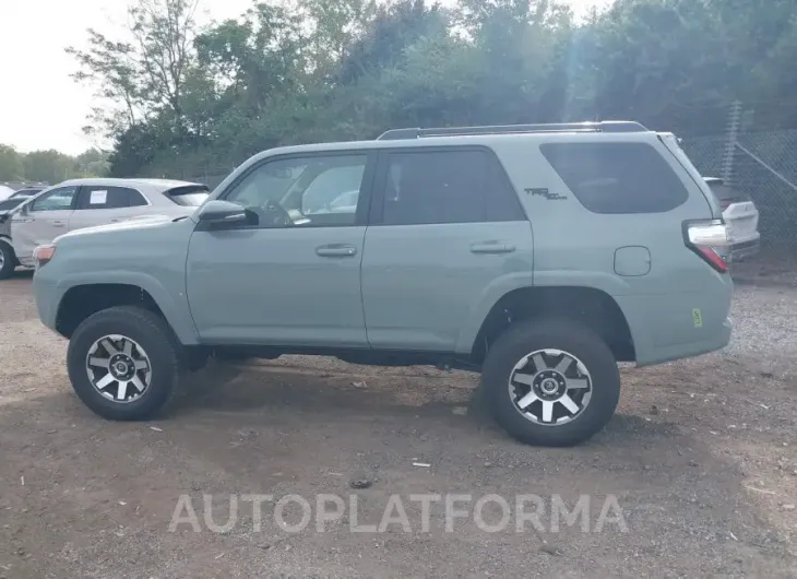 TOYOTA 4RUNNER 2023 vin JTERU5JR4P6153389 from auto auction Iaai