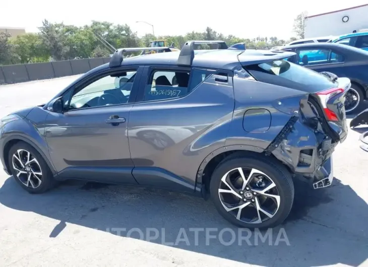 TOYOTA C-HR 2020 vin JTNKHMBX1L1070880 from auto auction Iaai