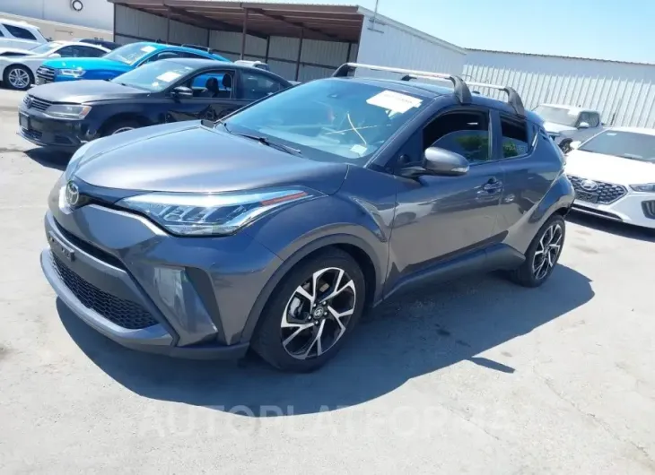 TOYOTA C-HR 2020 vin JTNKHMBX1L1070880 from auto auction Iaai