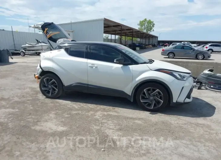 TOYOTA C-HR 2021 vin JTNKHMBX6M1101431 from auto auction Iaai