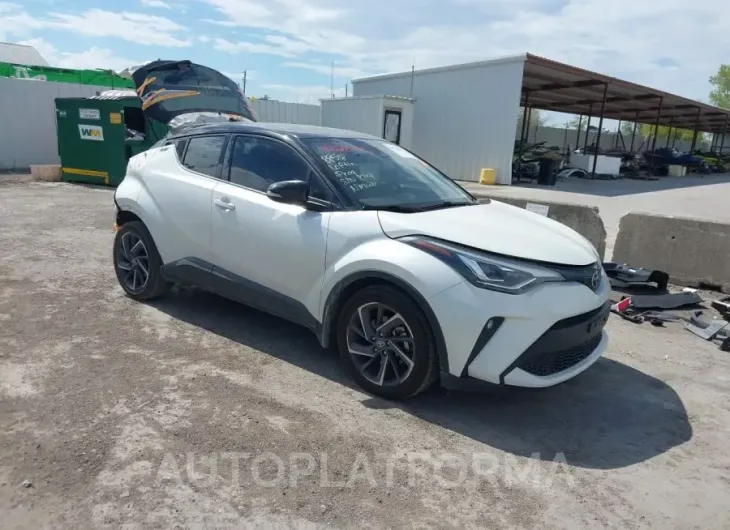 TOYOTA C-HR 2021 vin JTNKHMBX6M1101431 from auto auction Iaai