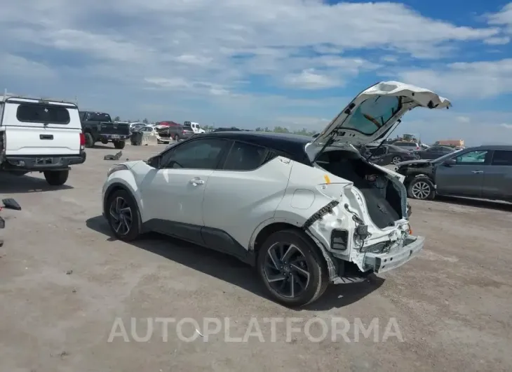 TOYOTA C-HR 2021 vin JTNKHMBX6M1101431 from auto auction Iaai