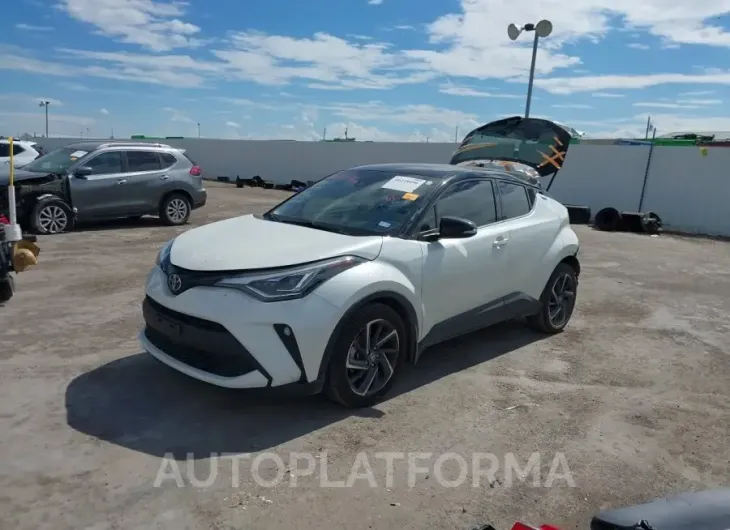 TOYOTA C-HR 2021 vin JTNKHMBX6M1101431 from auto auction Iaai