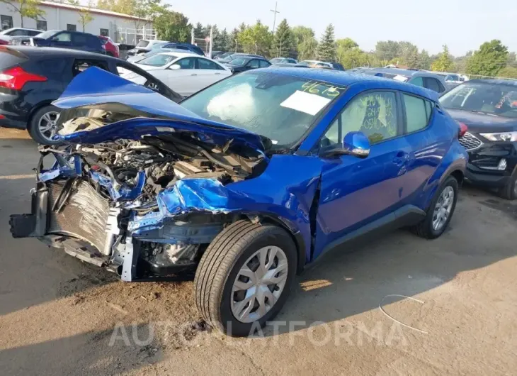 TOYOTA C-HR 2019 vin JTNKHMBXXK1054675 from auto auction Iaai