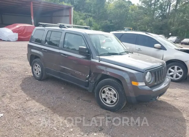 JEEP PATRIOT 2016 vin 1C4NJPBB8GD732048 from auto auction Iaai