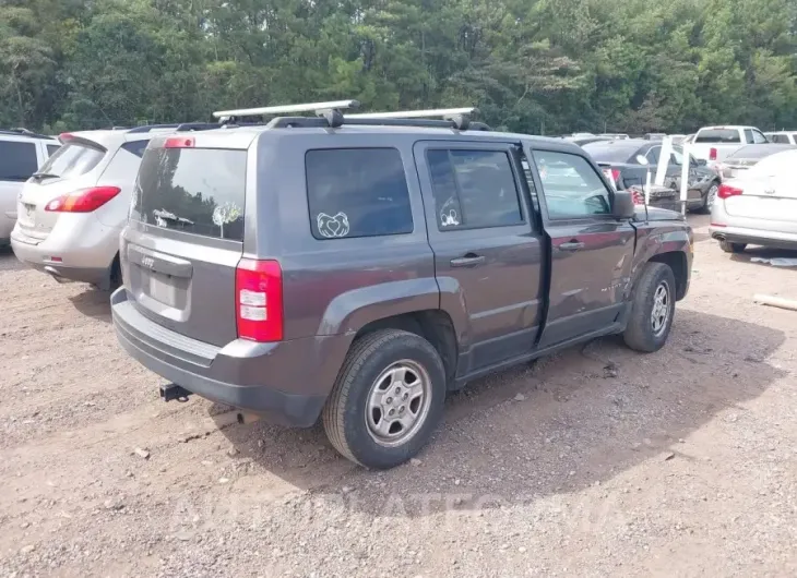 JEEP PATRIOT 2016 vin 1C4NJPBB8GD732048 from auto auction Iaai