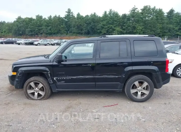 JEEP PATRIOT 2017 vin 1C4NJRFB6HD196238 from auto auction Iaai