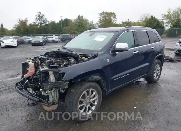 JEEP GRAND CHEROKEE 2016 vin 1C4RJFBT7GC385502 from auto auction Iaai