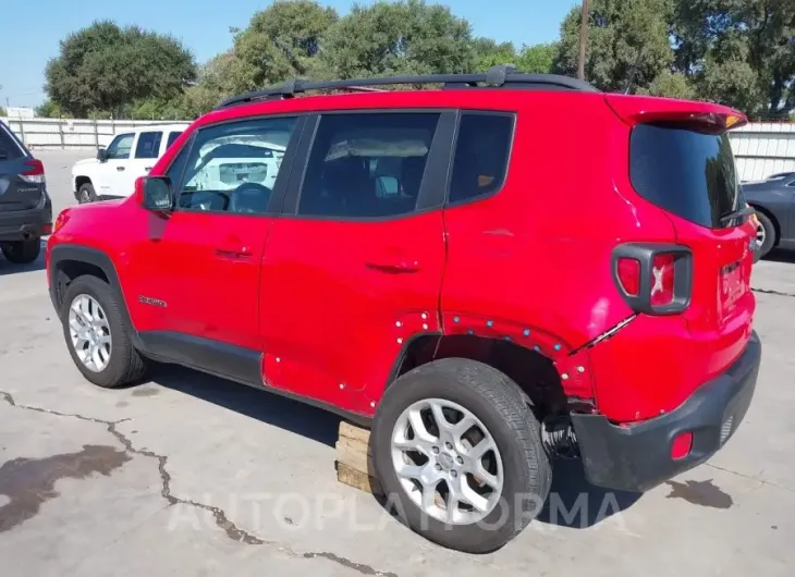 JEEP RENEGADE 2018 vin ZACCJABB8JPH70750 from auto auction Iaai