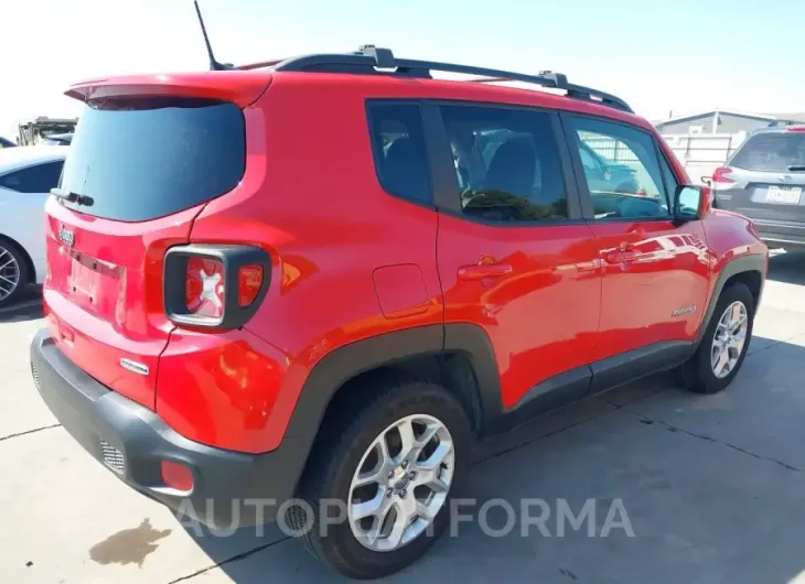 JEEP RENEGADE 2018 vin ZACCJABB8JPH70750 from auto auction Iaai