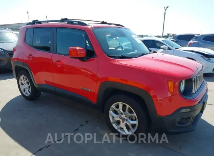 JEEP RENEGADE 2018 vin ZACCJABB8JPH70750 from auto auction Iaai