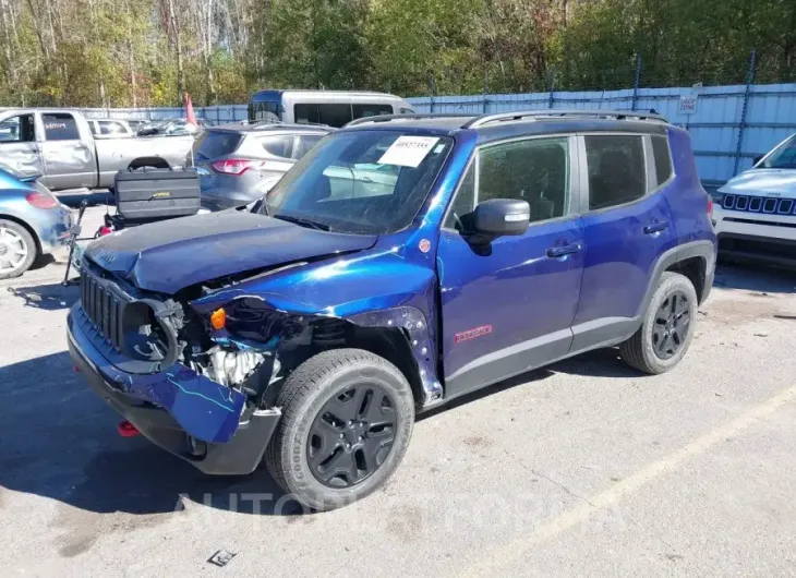 JEEP RENEGADE 2018 vin ZACCJBCB7JPH84577 from auto auction Iaai