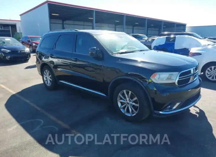 DODGE DURANGO 2016 vin 1C4RDHAG5GC374599 from auto auction Iaai